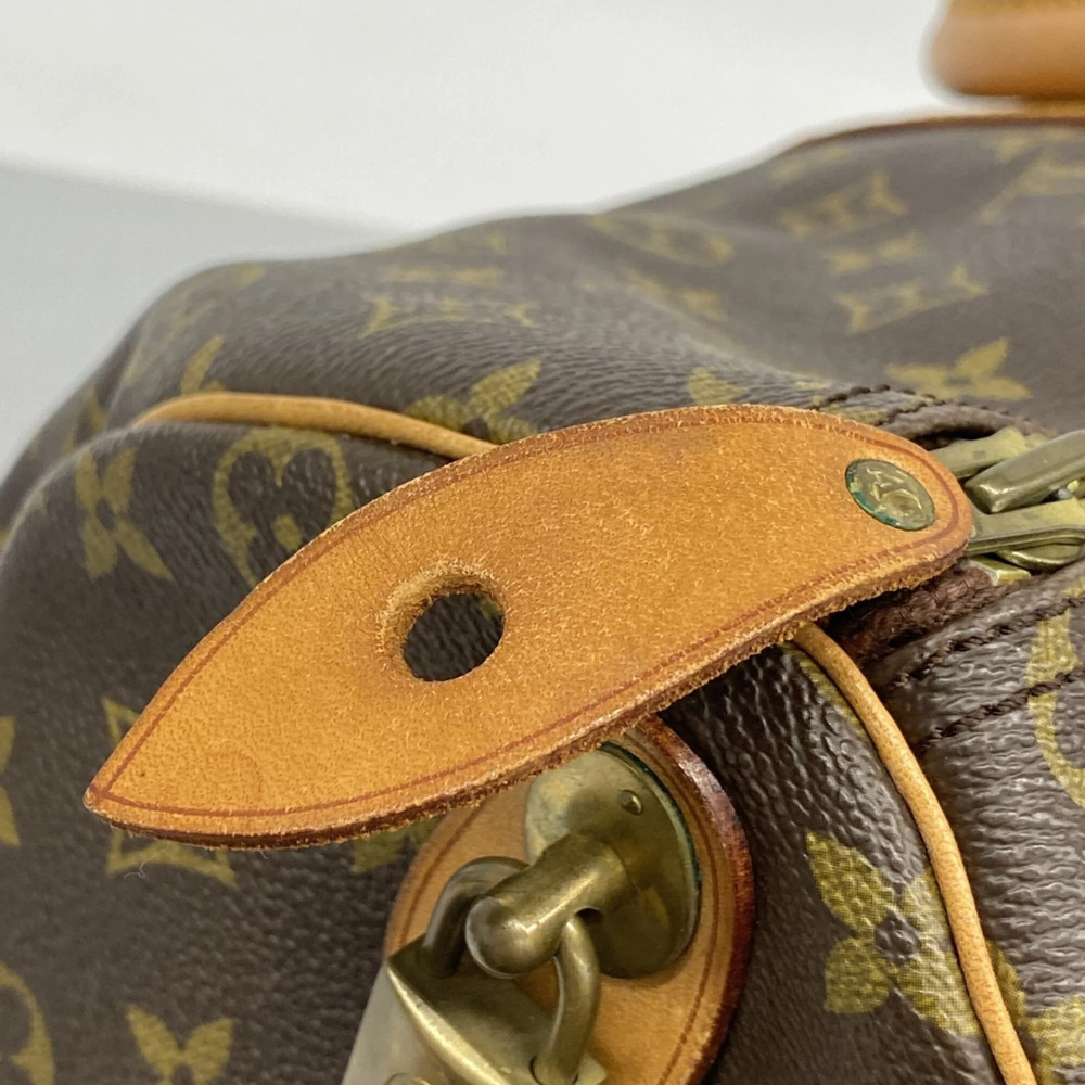 LOUIS VUITTON Brown Monogram Keepall 50 Boston Bag - Picture 8 of 14